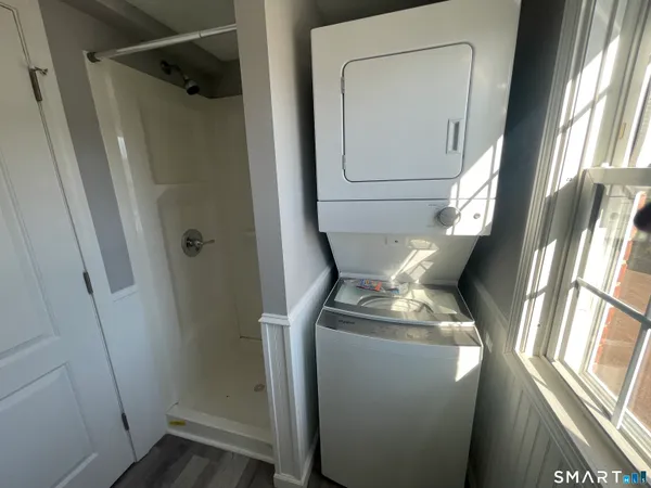 a close view of water heater room