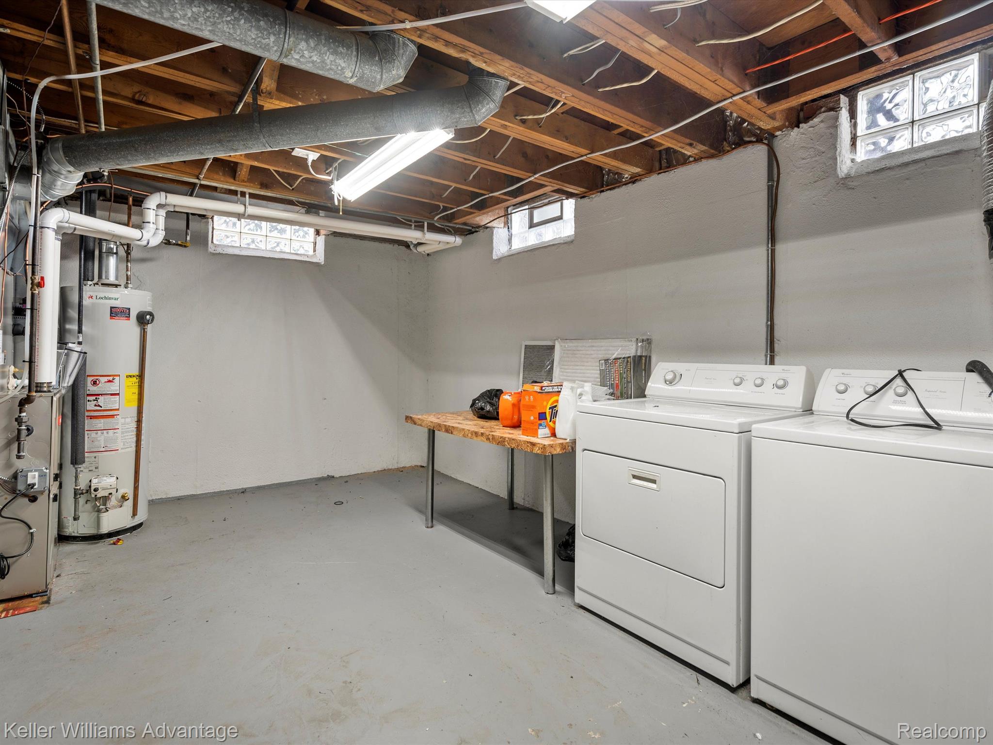 31217 Kelly Road Fraser, MI 48026 - Photo 22 of 25 laundry room in basement - new furnace and AC
