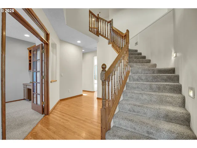 a black and white checkered floor