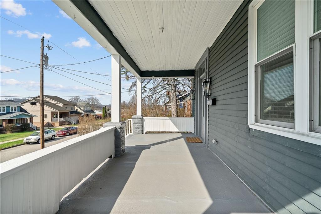 449 Elwyn Avenue Springdale, PA 15144 - Photo 5 of 46 a view of a balcony with staircase