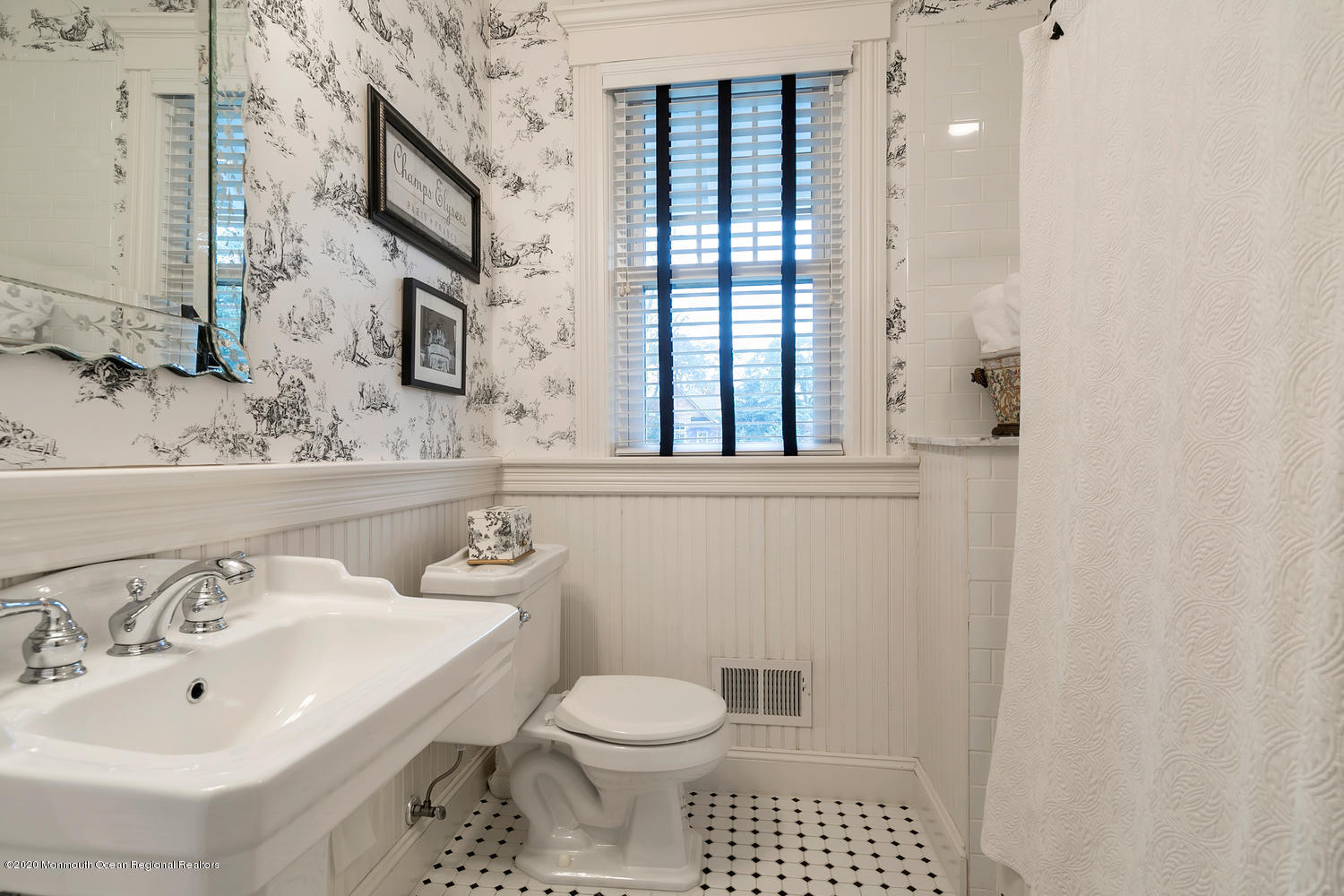 408 Tuttle Avenue Spring Lake, NJ 07762 - Photo 25 of 36 a bathroom with a sink toilet and shower