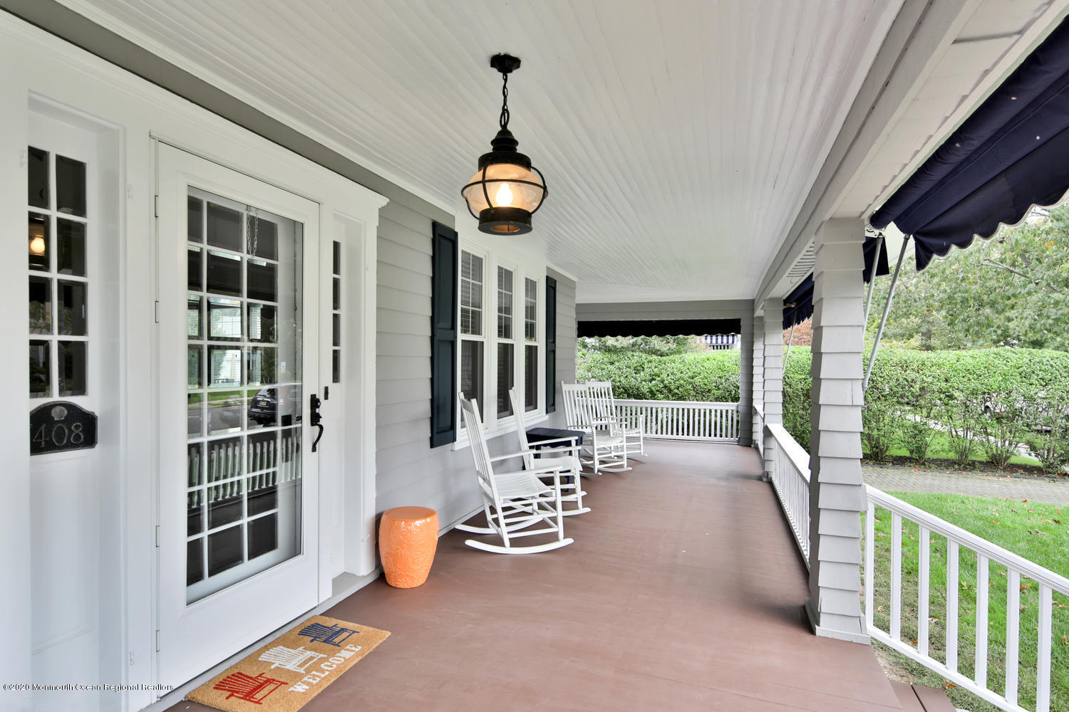 408 Tuttle Avenue Spring Lake, NJ 07762 - Photo 3 of 36 a view of a patio with couches chairs and potted plants