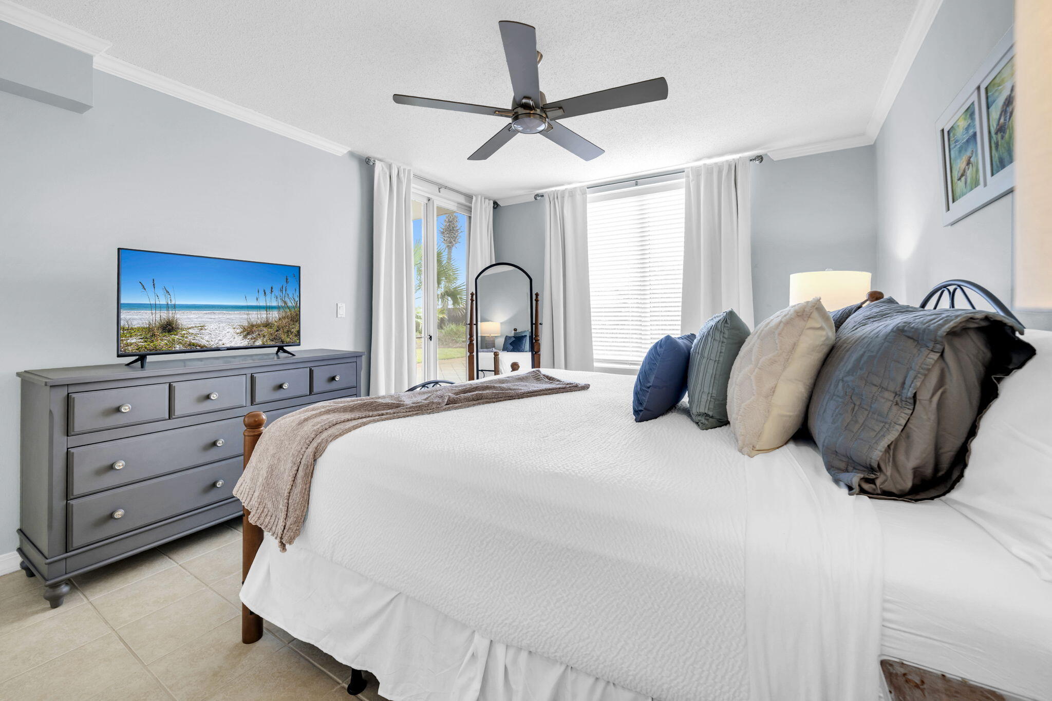 520 Santa Rosa Boulevard, Unit 100 Fort Walton Beach, FL 32548 - Photo 15 of 44 Master Bedroom View 2