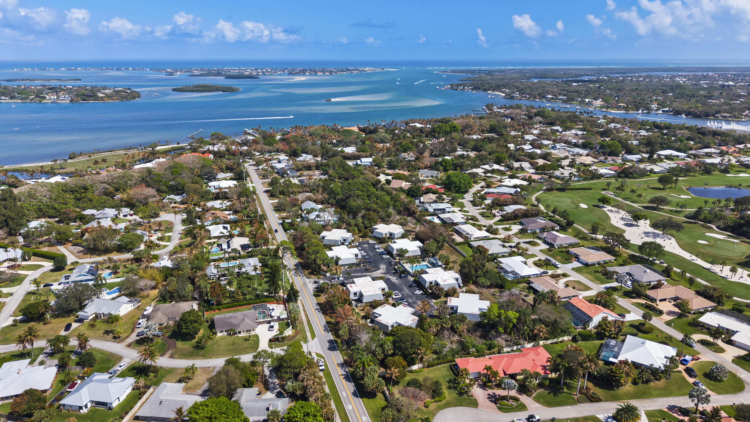 3852 Jefferson Street Stuart, FL 34997 - Photo 27 of 42 a view of city and ocean