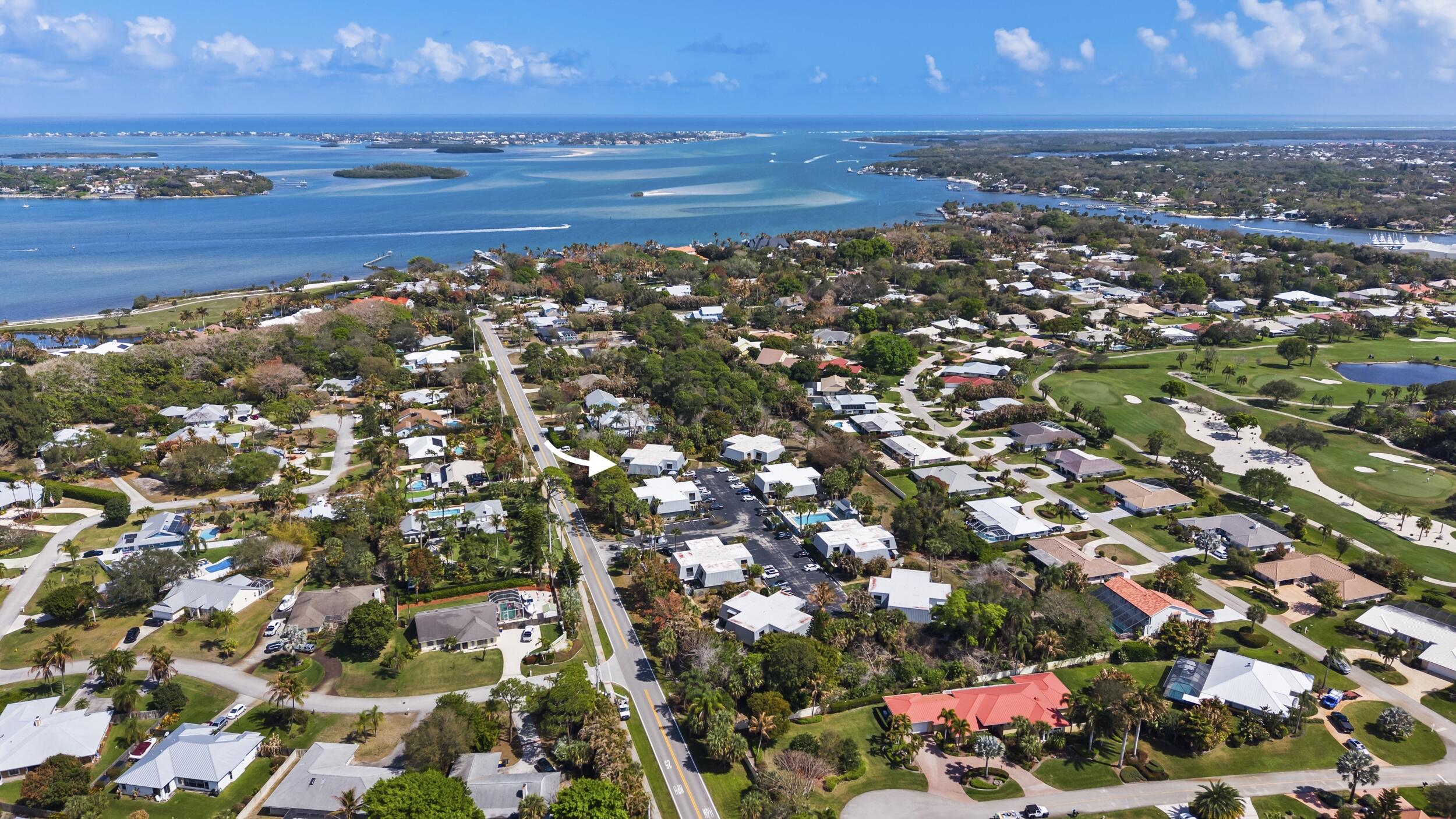 3852 Jefferson Street Stuart, FL 34997 - Photo 28 of 42 a view of city and ocean