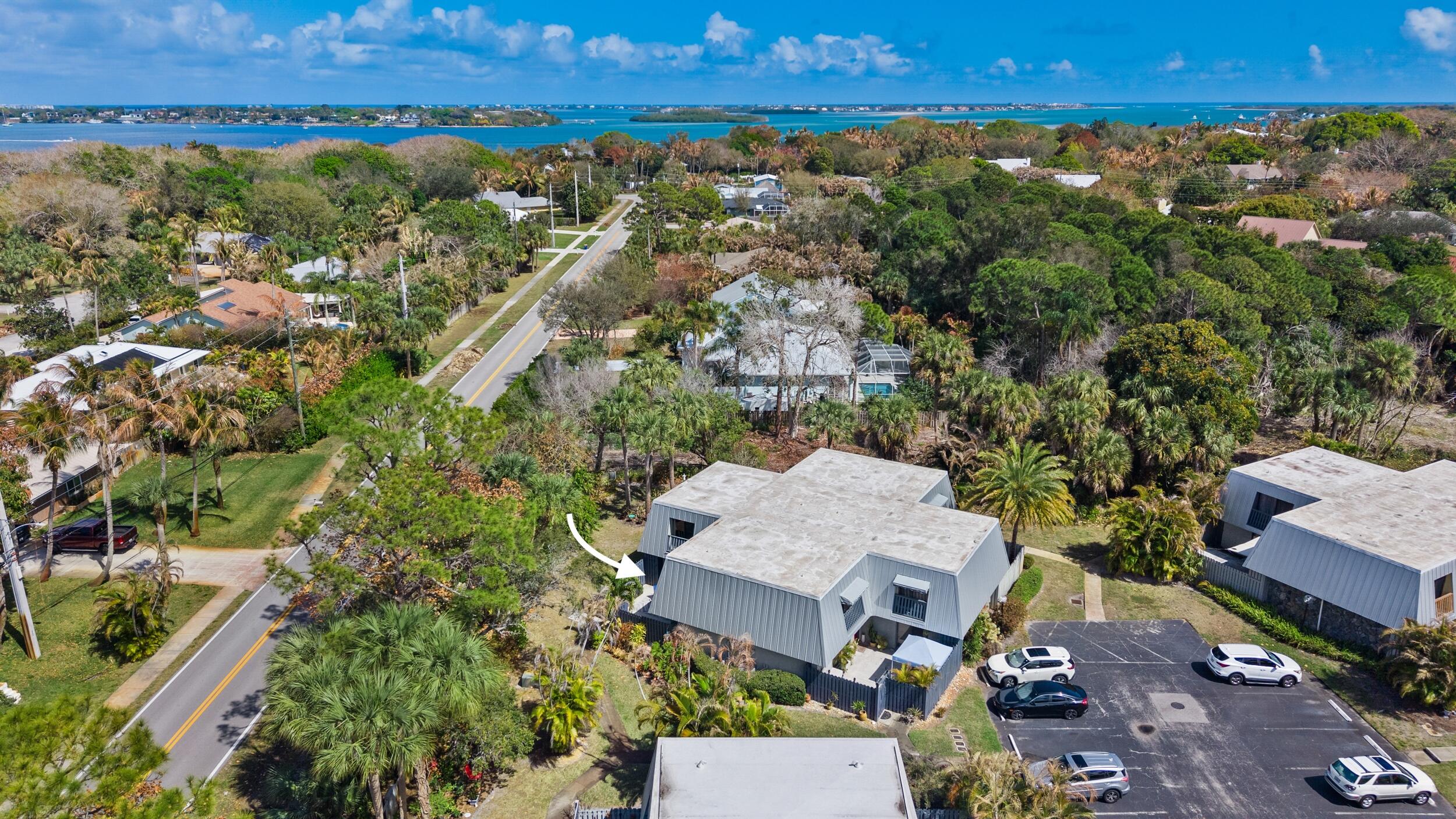 3852 Jefferson Street Stuart, FL 34997 - Photo 32 of 42 an aerial view of multiple house