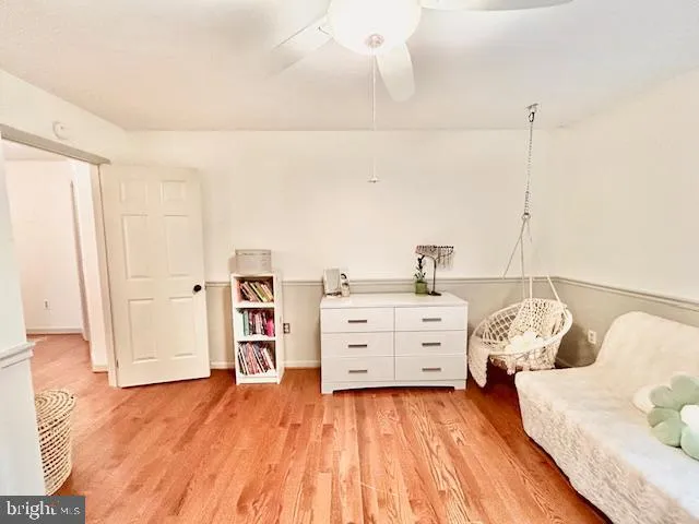 a bedroom with a bed and closet