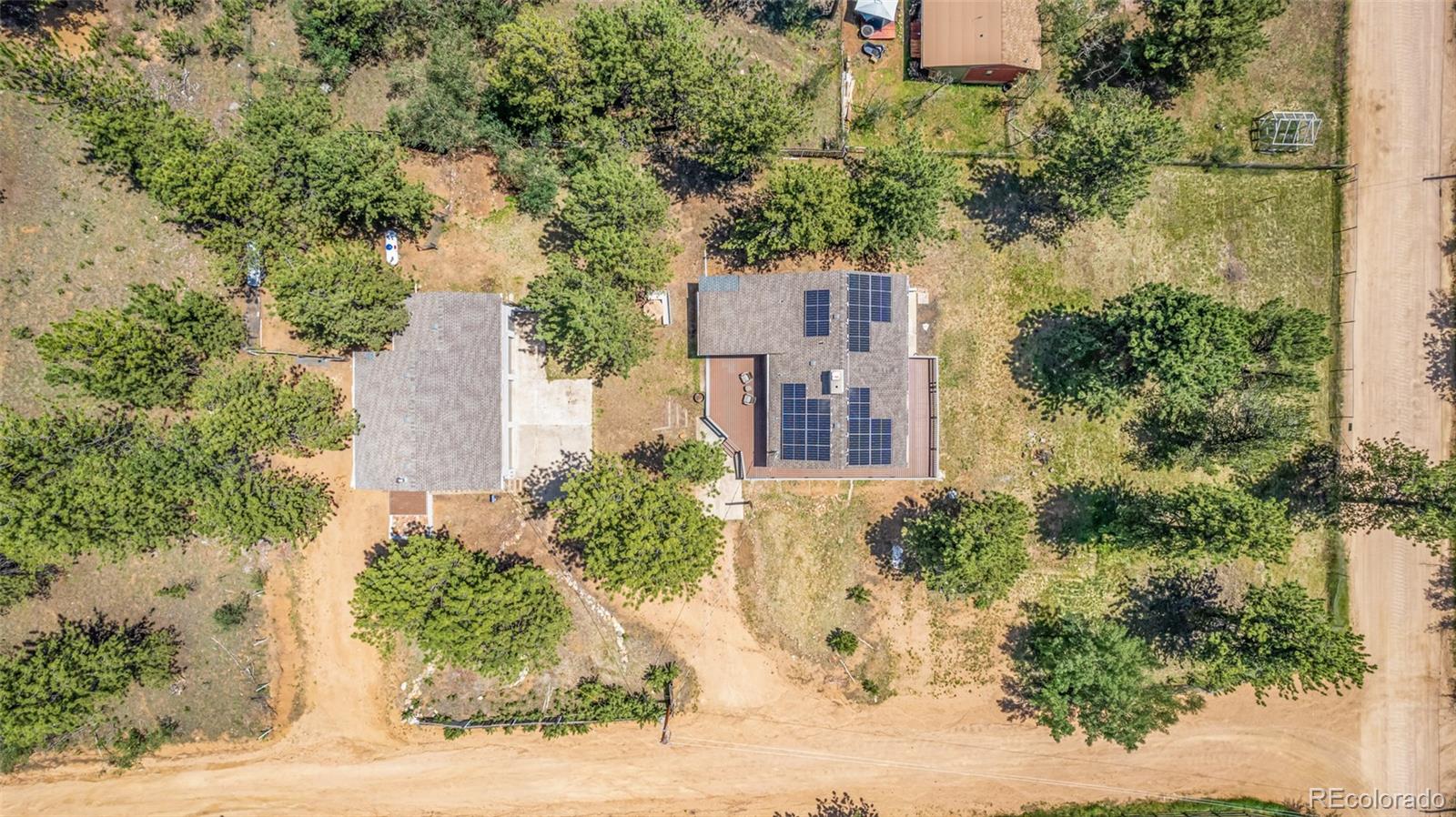 363 Neal Road Bailey, CO 80421 - Photo 36 of 39 an aerial view of a house