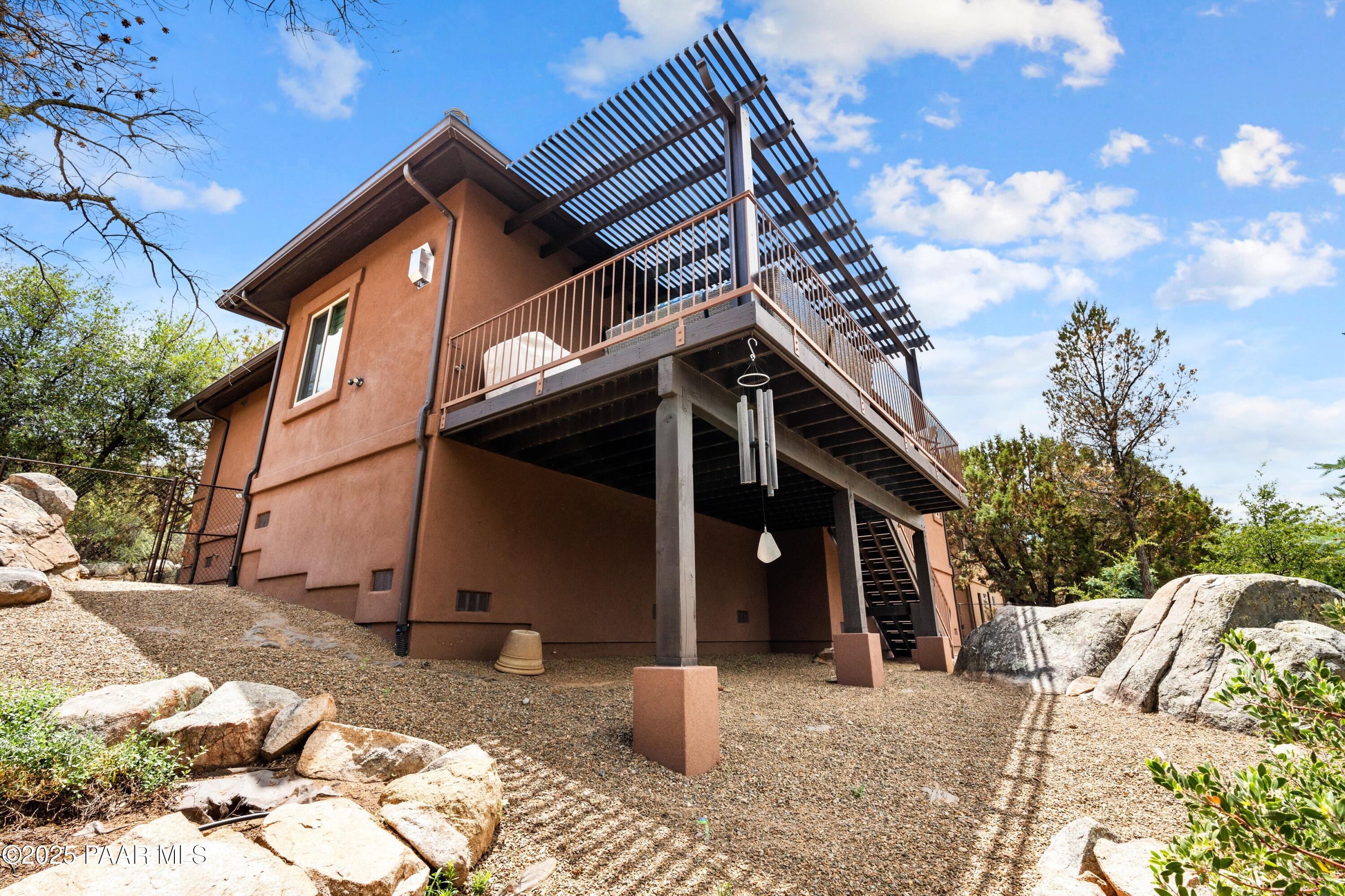 1468 Butte Road Prescott, AZ 86303 - Photo 27 of 31 a view of a house with a yard