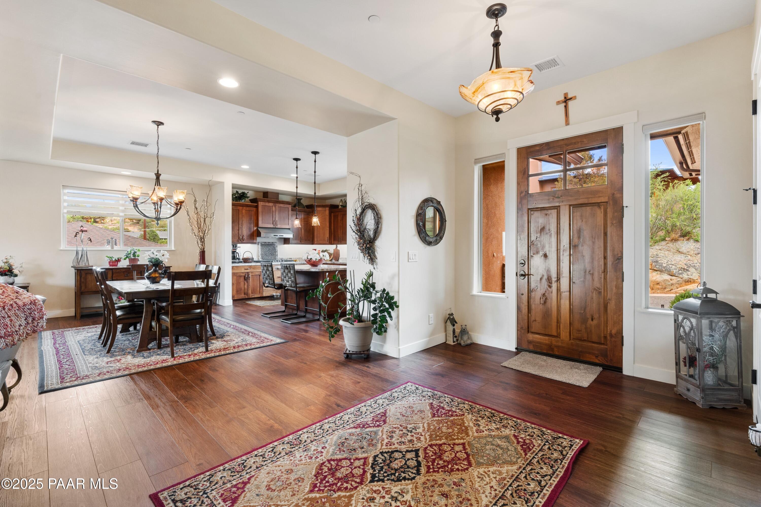 1468 Butte Road Prescott, AZ 86303 - Photo 4 of 31 a view of a livingroom with furniture window and wooden floor