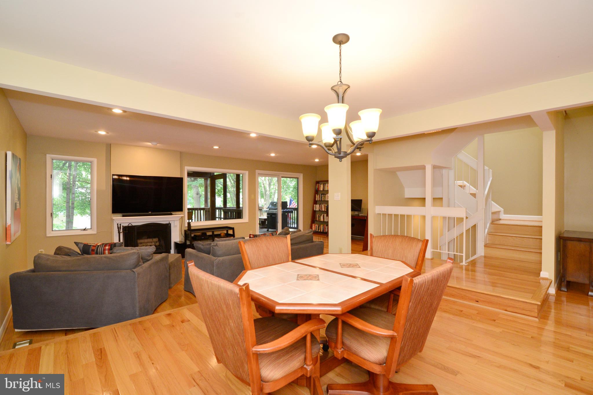 2268 Cedar Cove Court Reston, VA 20191 - Photo 9 of 41 The dining room opens to the living room & kitchen