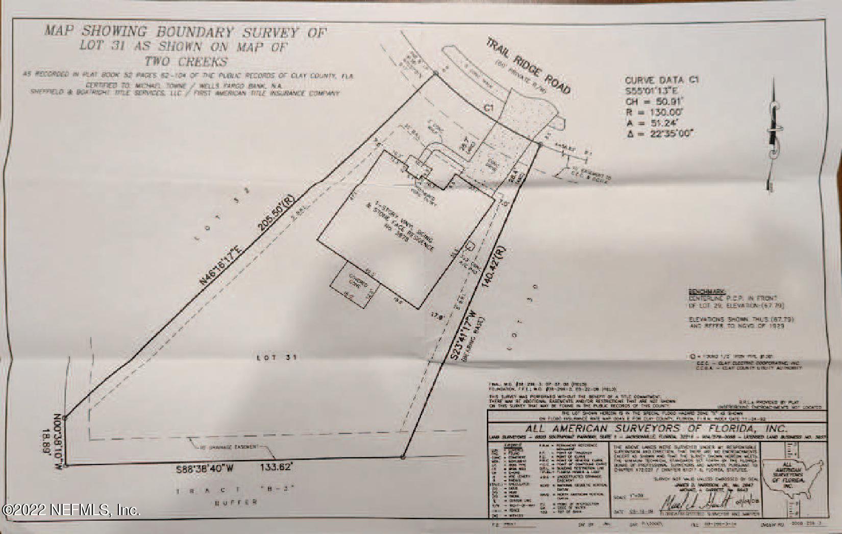 3978 Trail Ridge Road Middleburg, FL 32068 - Photo 35 of 35 Survey