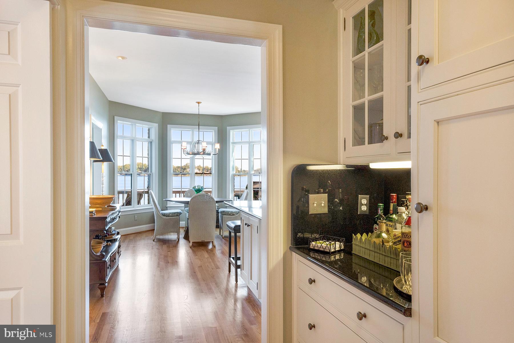 710 South River Landing Road Edgewater, MD 21037 - Photo 17 of 55 Butler's pantry with built-in china cabinet