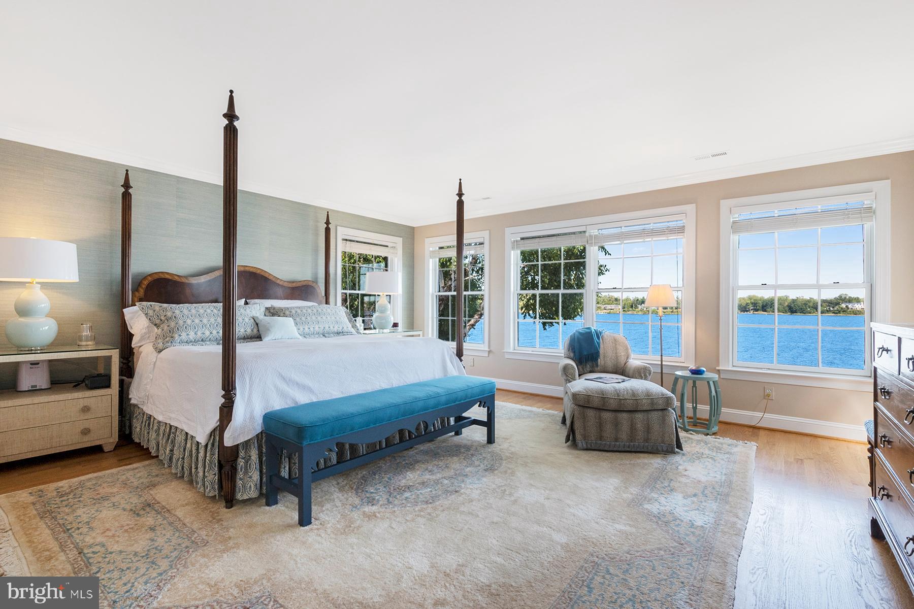 710 South River Landing Road Edgewater, MD 21037 - Photo 26 of 55 Master bedroom with more great views