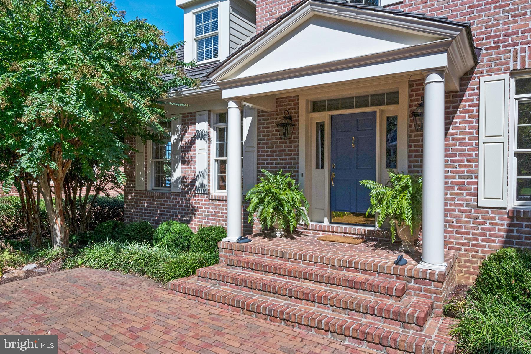 710 South River Landing Road Edgewater, MD 21037 - Photo 52 of 55 Brick pavers and steps leading to the front door