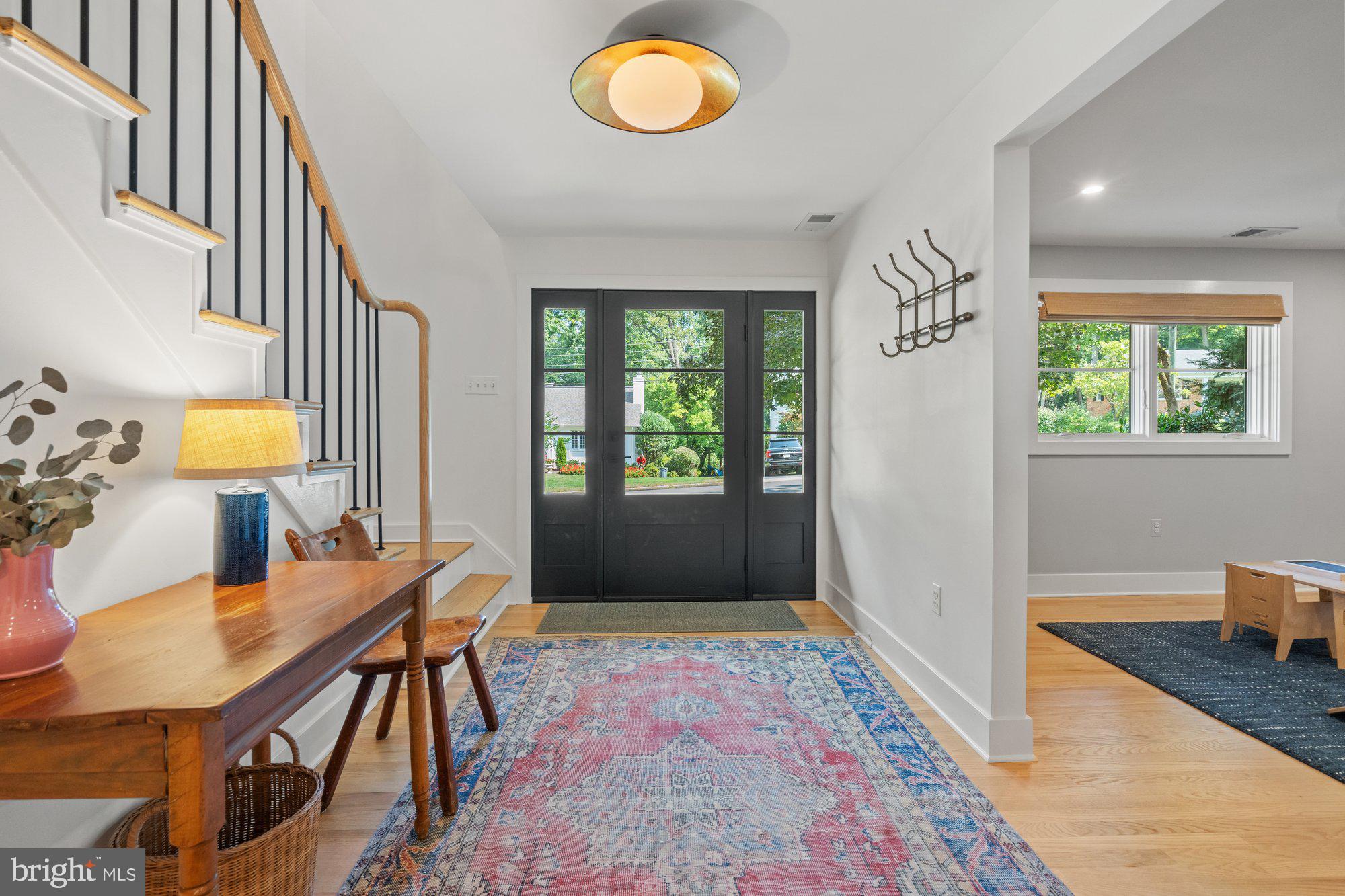 6202 Foxcroft Road Alexandria, VA 22307 - Photo 3 of 54 Open Foyer with wood floors