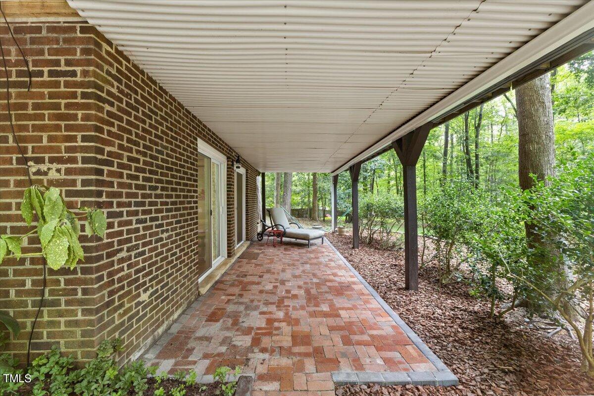 6713 Laurdane Road Raleigh, NC 27613 - Photo 34 of 47 a view of a backyard