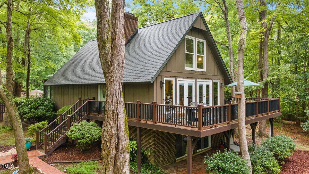 6713 Laurdane Road Raleigh, NC 27613 - Photo 6 of 47 front view of a house with a small yard