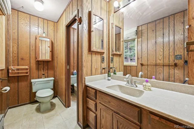 a balcony with furniture and outdoor view