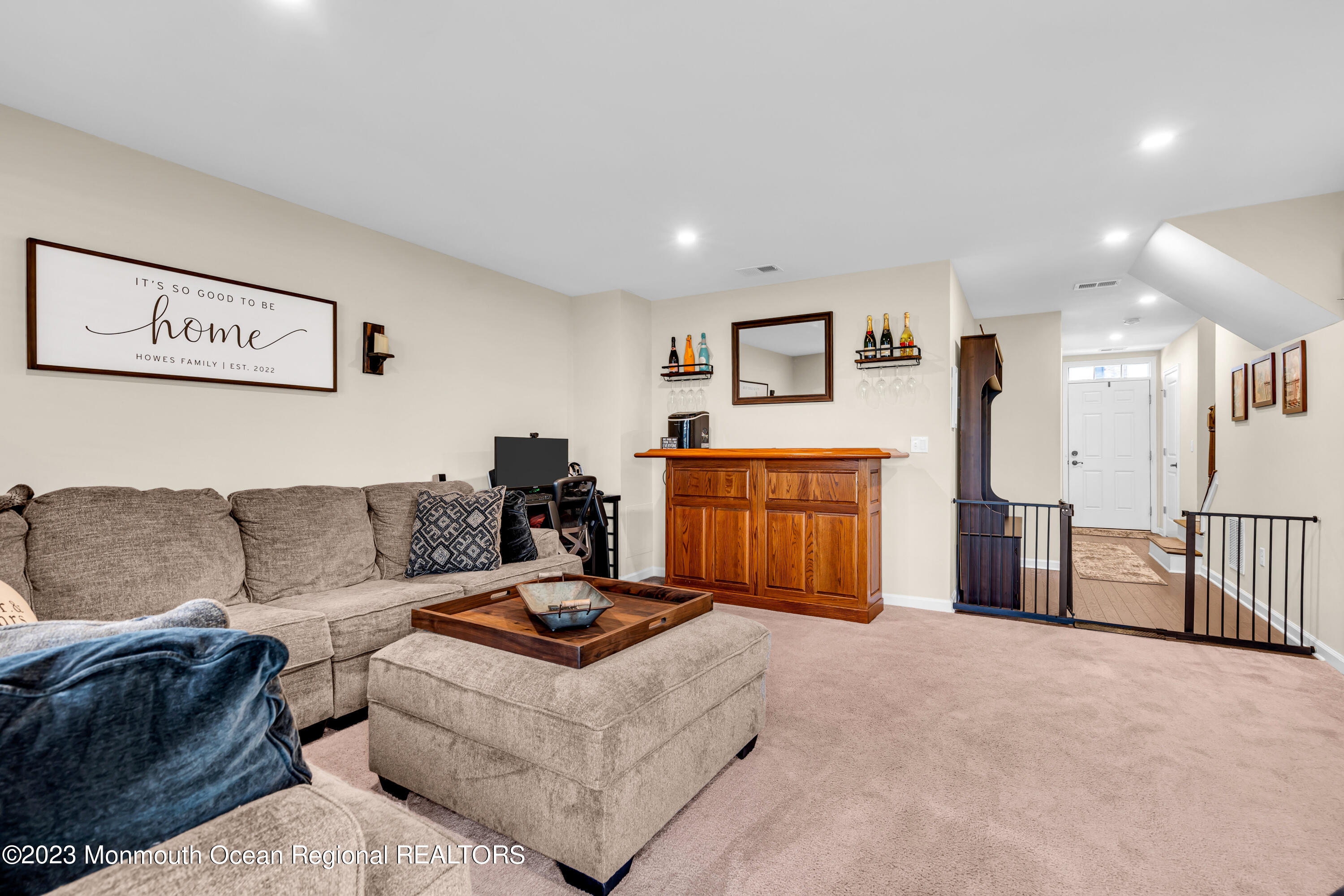 201 Revival Road Brick, NJ 08723 - Photo 9 of 41 a living room with furniture and a flat screen tv