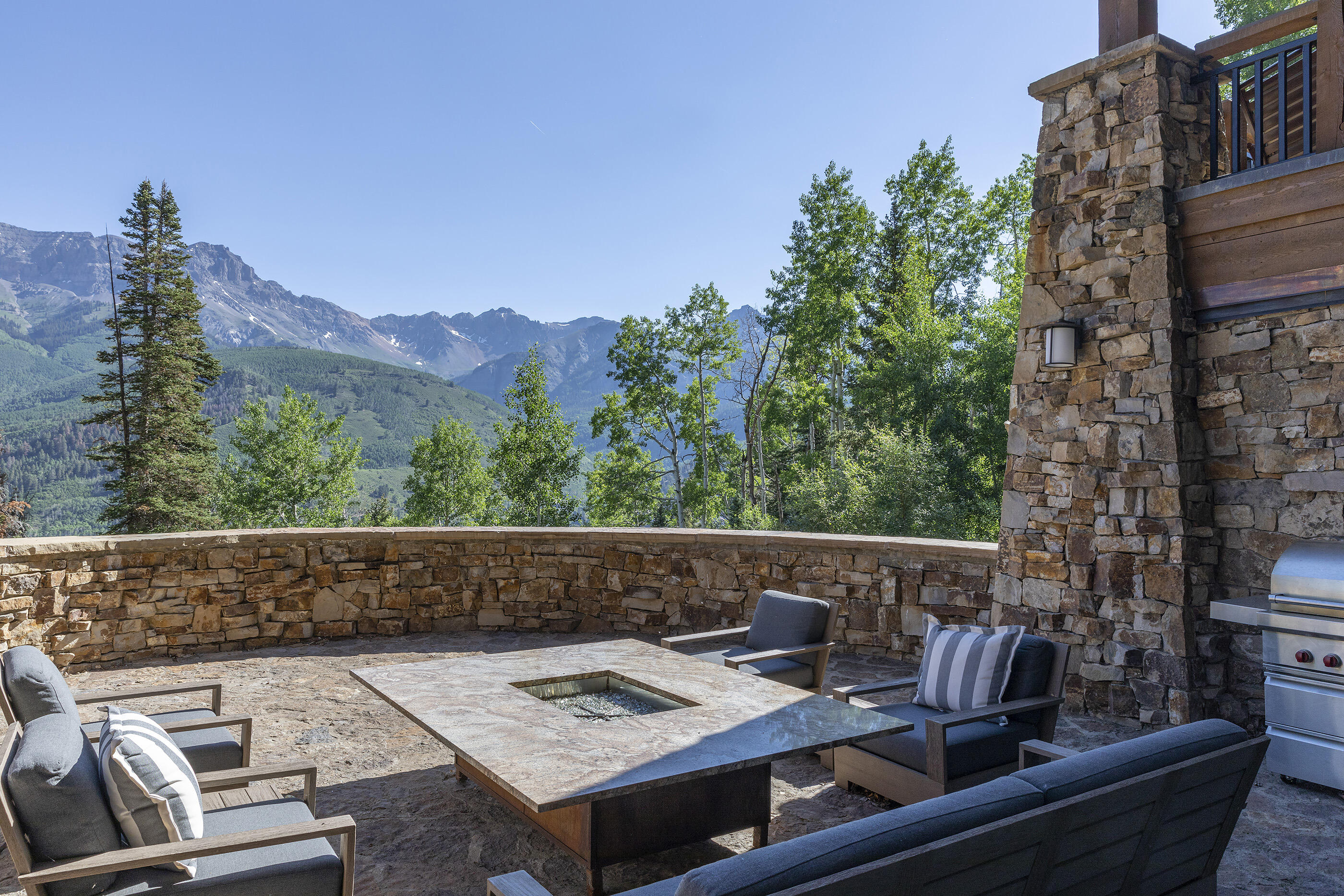 117 Sunny Ridge Place, Unit GL 101 Mountain Village, CO 81435 - Photo 35 of 40 Main PatioAm