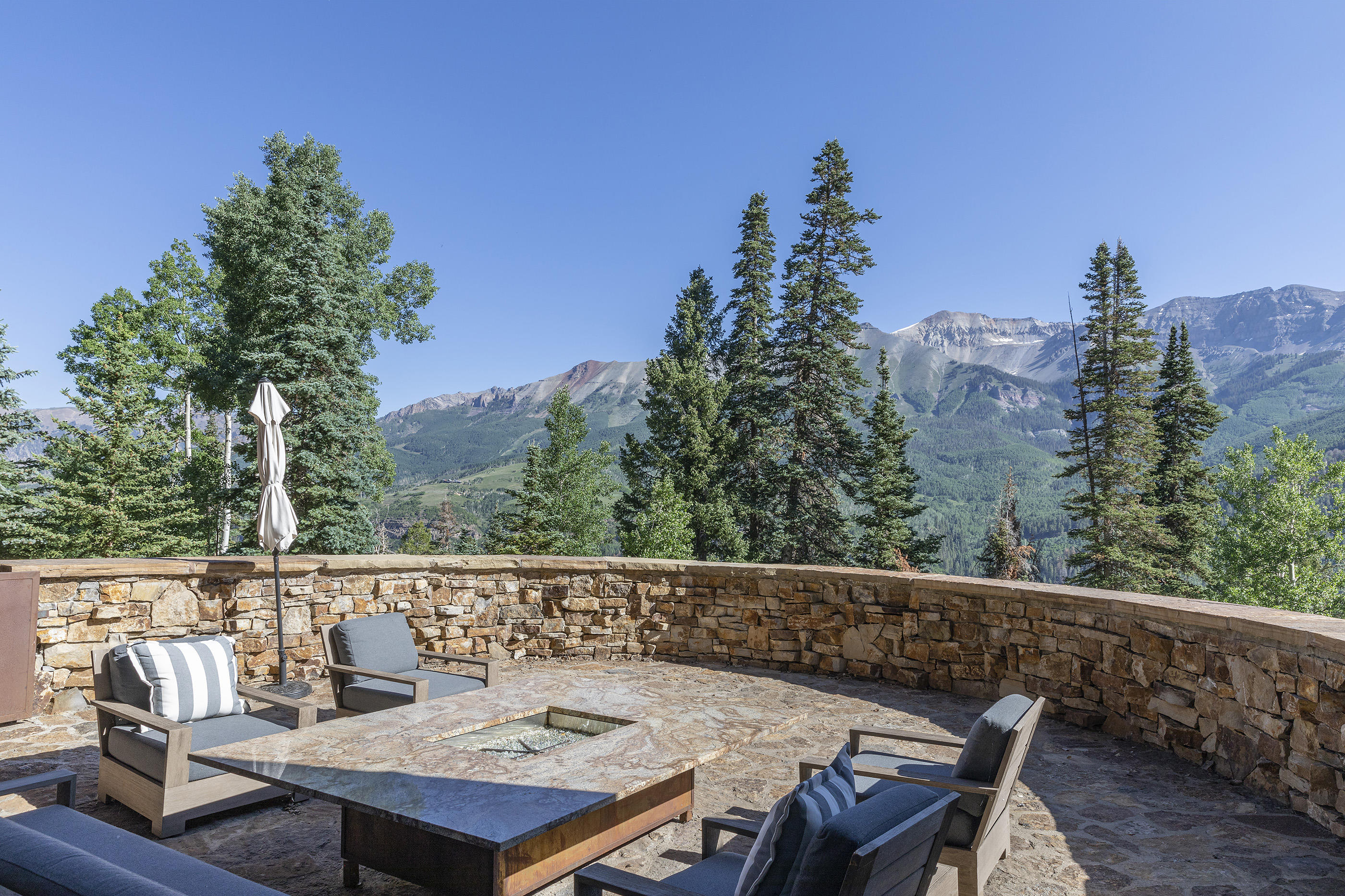 117 Sunny Ridge Place, Unit GL 101 Mountain Village, CO 81435 - Photo 36 of 40 Main PatioRev