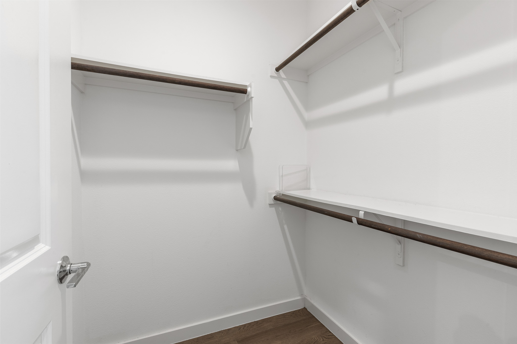 2604 Wheless Lane, Unit 1 Austin, TX 78723 - Photo 28 of 38 Generous closet dimensions allow for organized, accessible clothing and accessory storage.