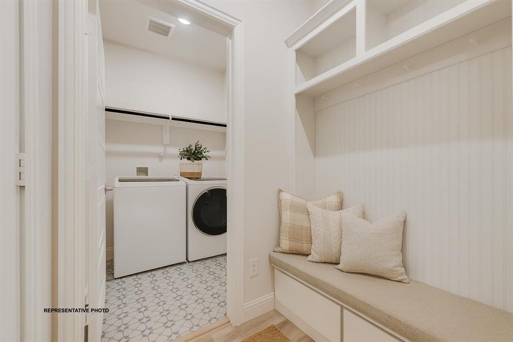 1032 Monaco Court Springtown, TX 76082 - Photo 15 of 18 a utility room with dryer and washer