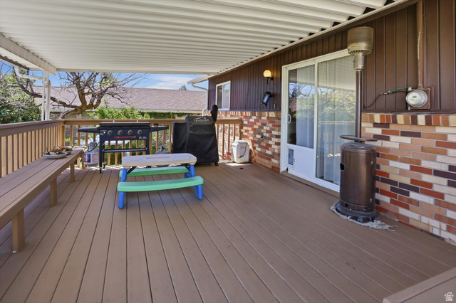5108 South 2000th Street West Roy, UT 84067 - Photo 59 of 61 Deck featuring a grill