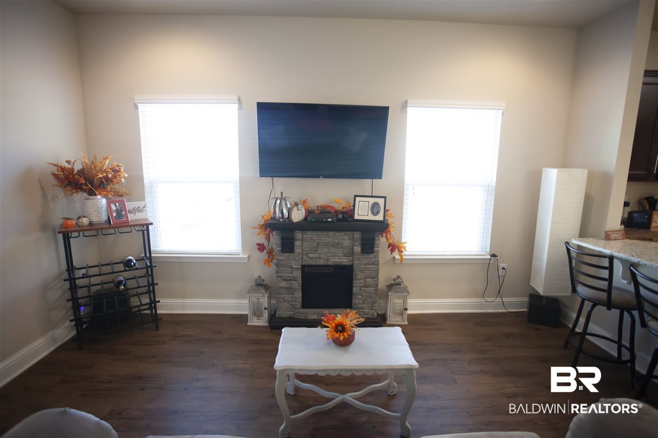 25806-30 Pollard Road Daphne, AL 36526 - Photo 8 of 21 Main living room with fireplace