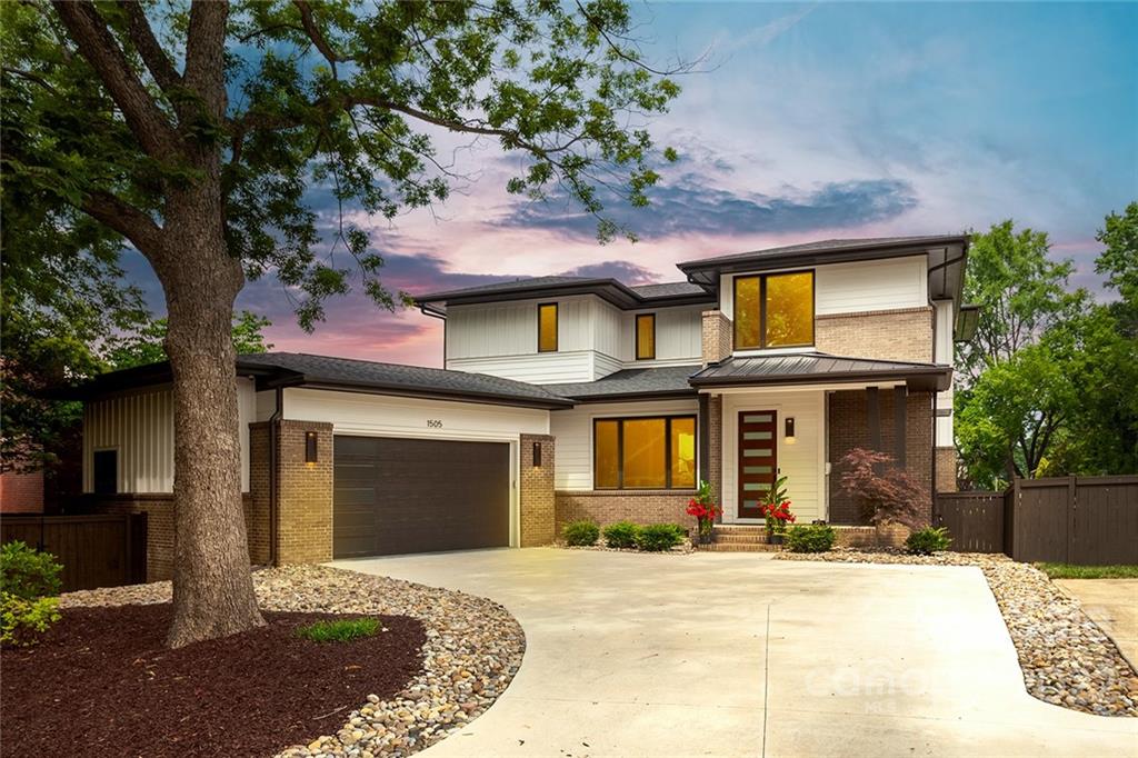 1505 Parson Street Charlotte, NC 28205 - Photo 46 of 48 a front view of a house with a yard