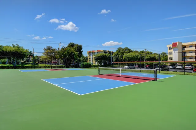 a view of tennis court
