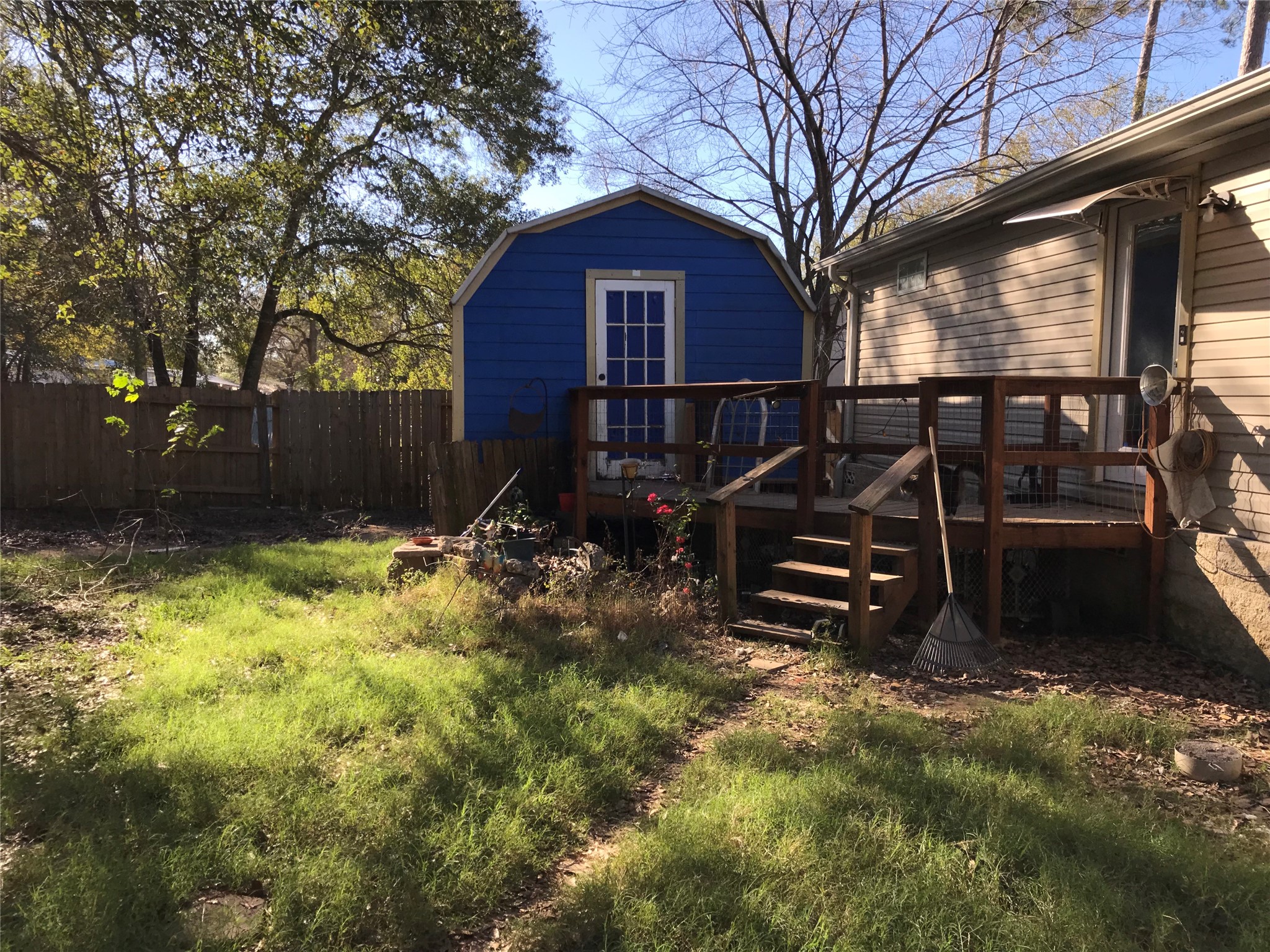 31606 Bryan Street Magnolia, TX 77355 - Photo 17 of 19 a view of a porch with a yard