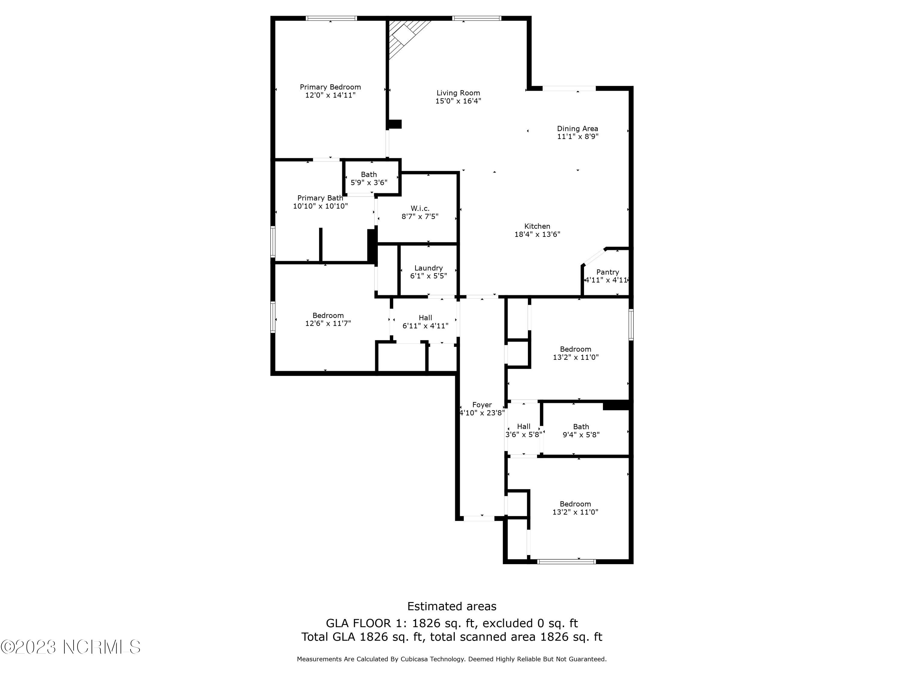 206 Frida Road New Bern, NC 28560 - Photo 48 of 48 1-Floorplan #1