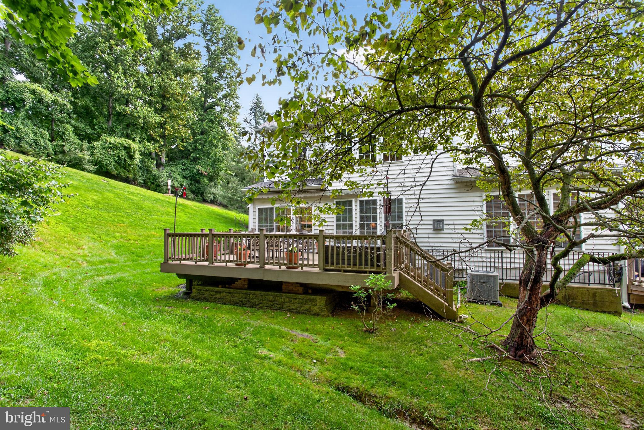 423 Merlin Road Newtown Square, PA 19073 - Photo 44 of 52 Back View of Deck