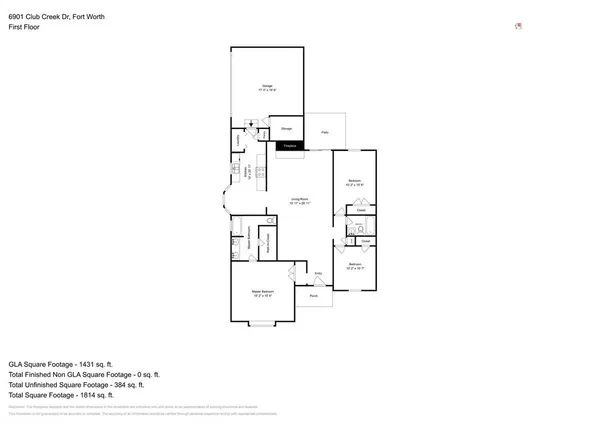 $1,945 | 6901 Club Creek Drive, Fort Worth, TX 76137