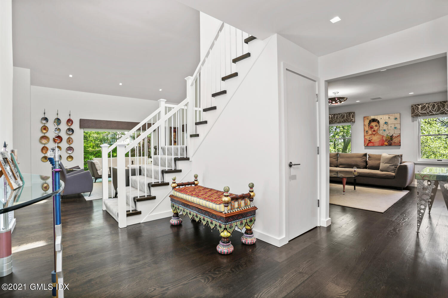 1 Old Church Road, Unit 7 Greenwich, CT 06830 - Photo 6 of 42 a living room with furniture and wooden floor