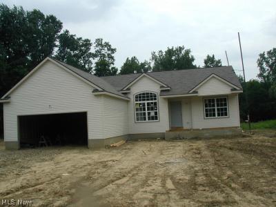 Front View During Construction.  3 br, 2 baths, Open Great Room, Large Kitchen.