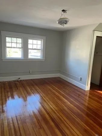 wooden floor in an empty room