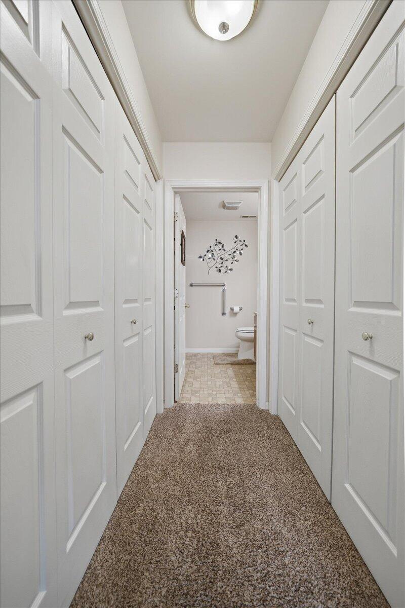 352 West 43rd Court Griffith, IN 46319 - Photo 12 of 19 a view of a hallway with closet