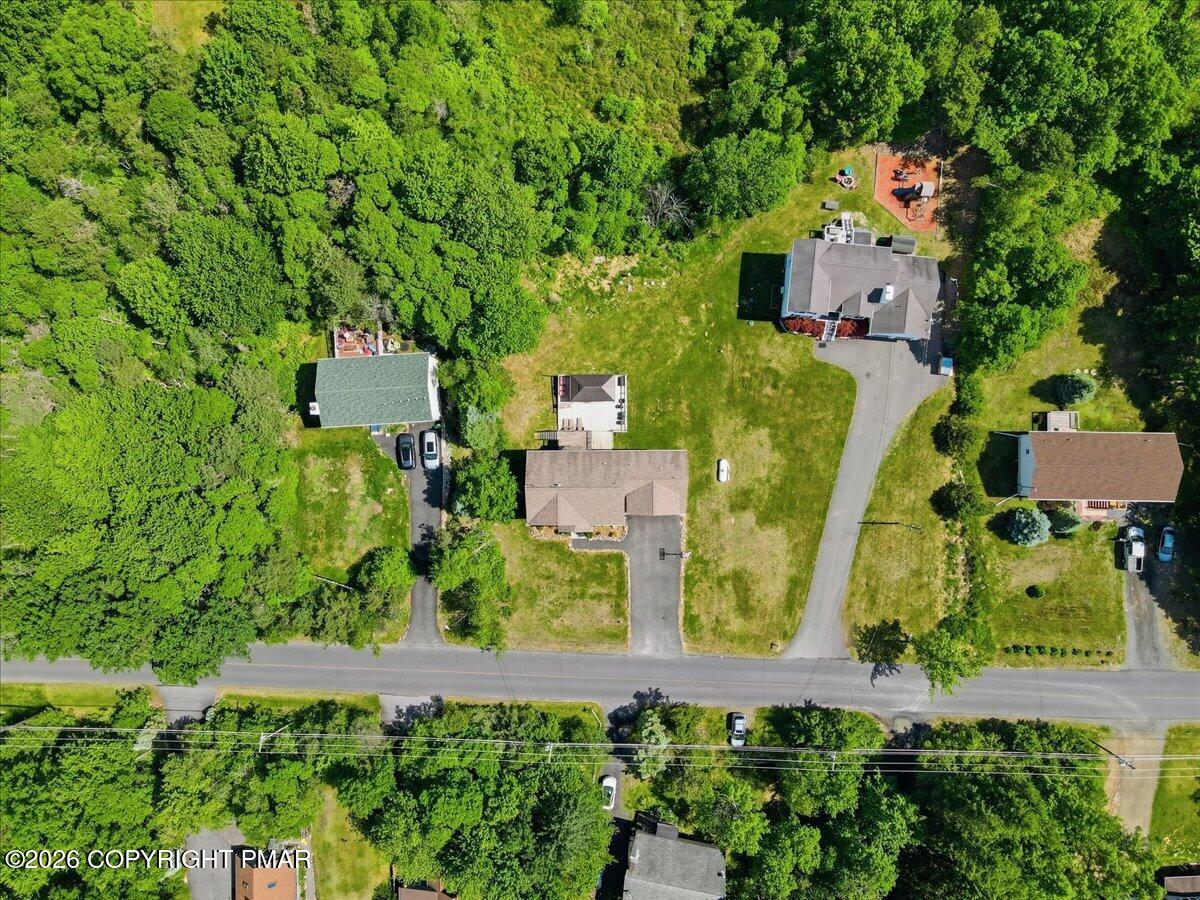 1091 Clover Road South Long Pond, PA 18334 - Photo 42 of 45 Aerial Home View