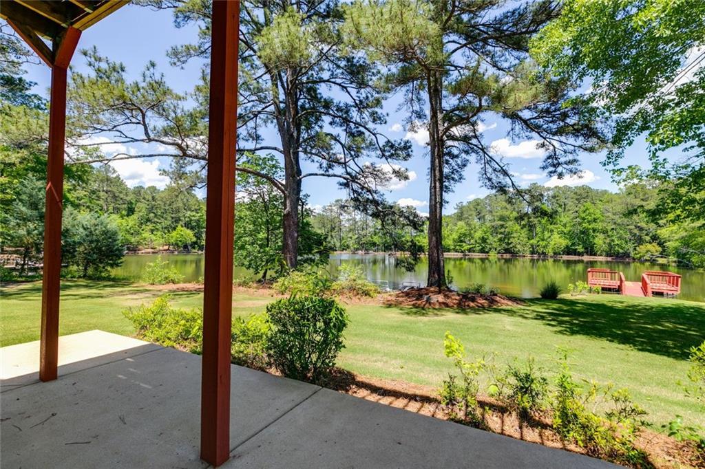 110 Pond View Point LaGrange, GA 30240 - Photo 52 of 68 a view of a garden with an outdoor space