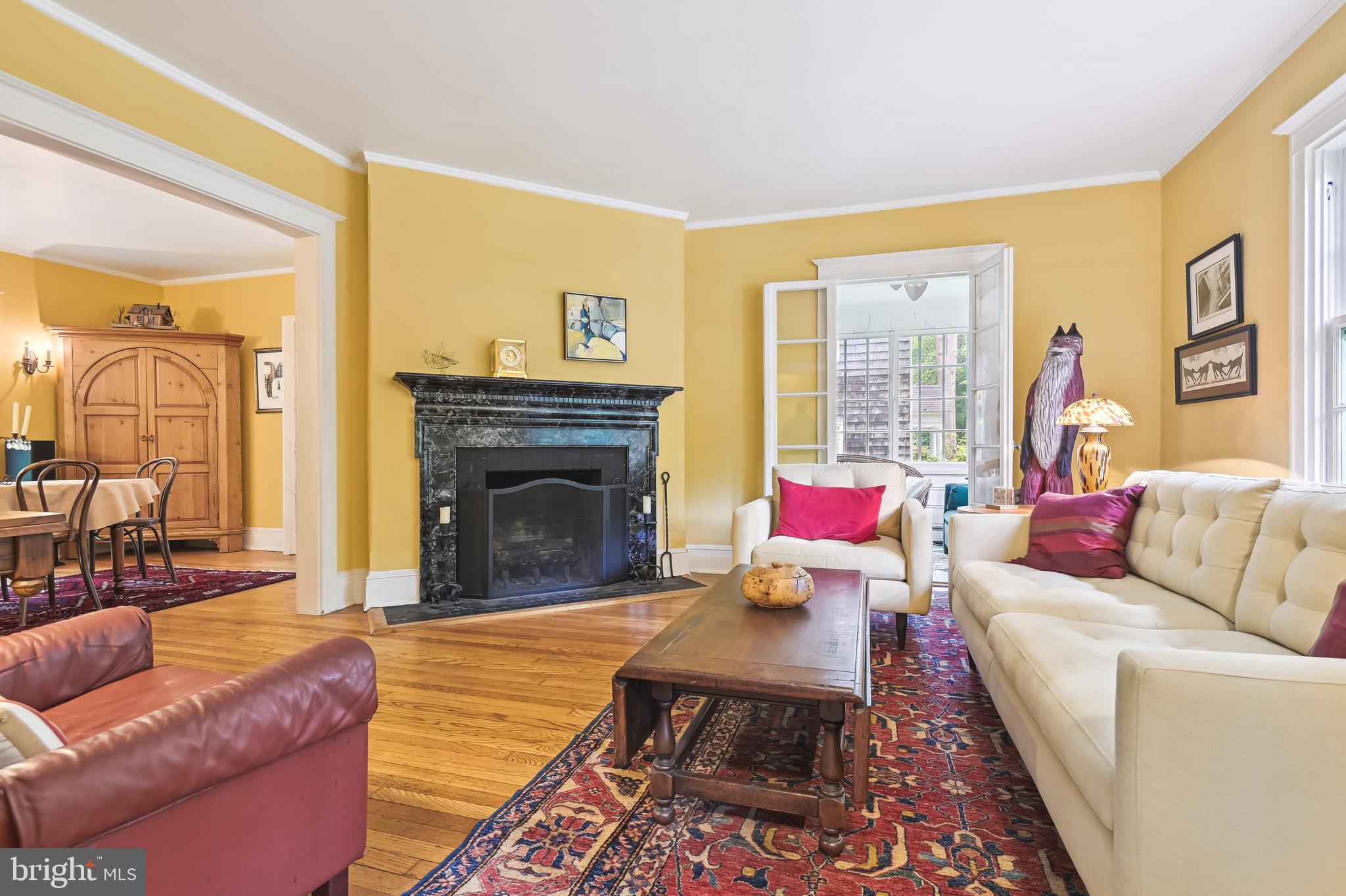 113 Deepdene Road Baltimore, MD 21210 - Photo 9 of 51 Living Rm, view of Sunroom and Dining Rm