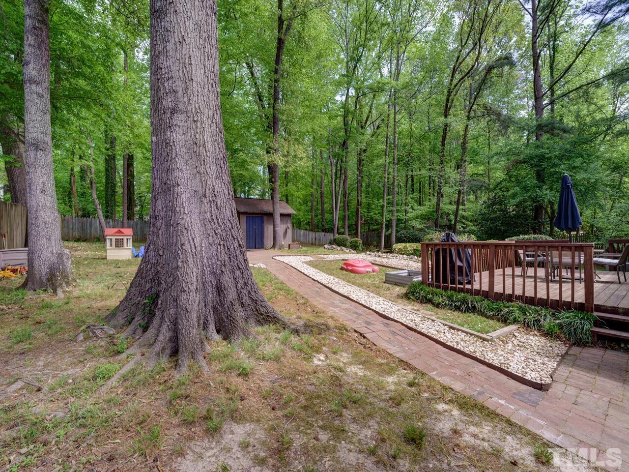 7249 Mine Shaft Road Raleigh, NC 27615 - Photo 30 of 45 a park view with a entertaining space