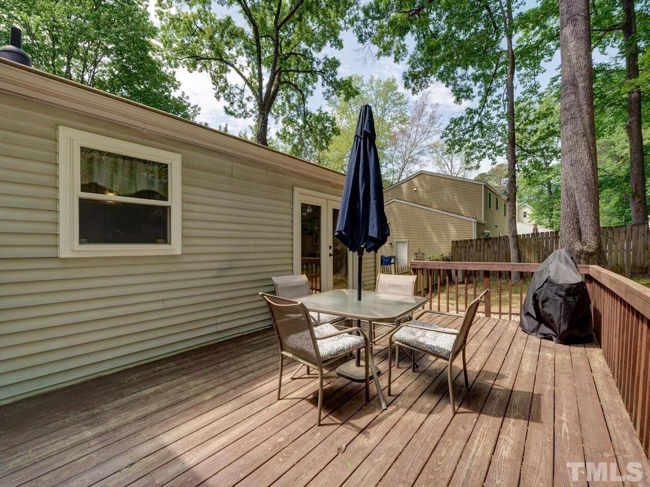 7249 Mine Shaft Road Raleigh, NC 27615 - Photo 35 of 45 a view of deck with patio
