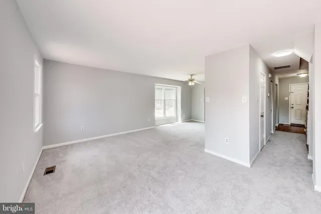 a view of empty room