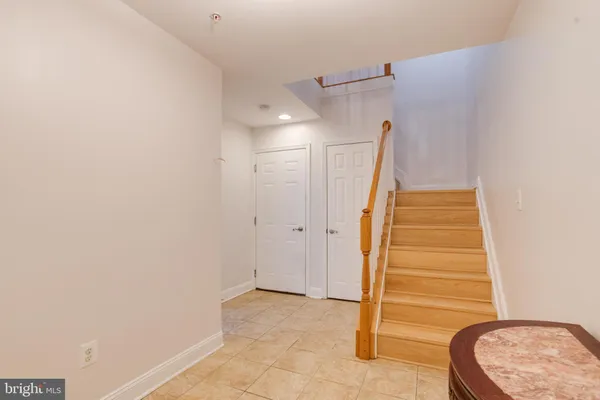 a workspace with furniture and window