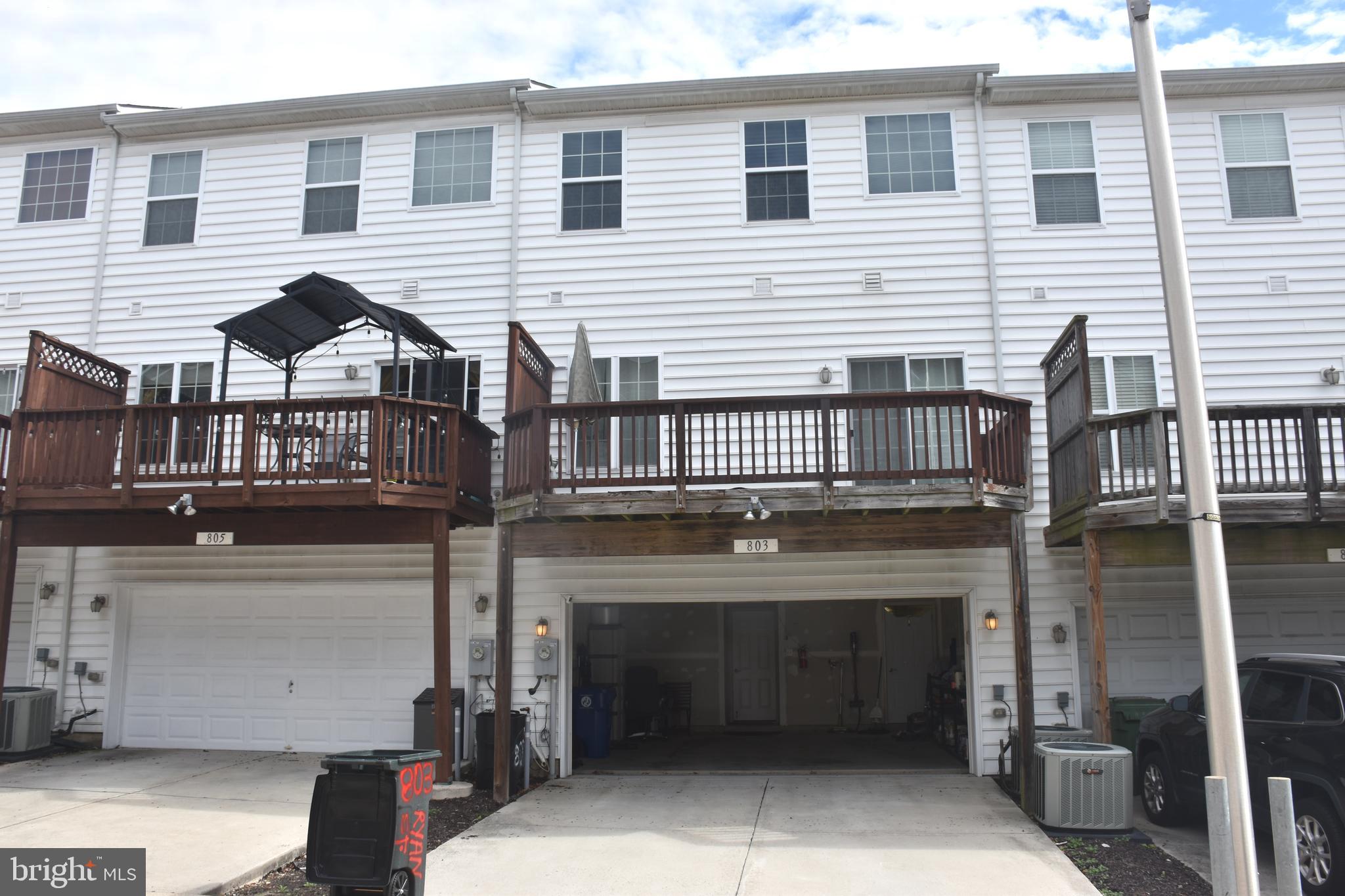803 Ryan Street Baltimore, MD 21230 - Photo 35 of 41 a front view of a house with a garage