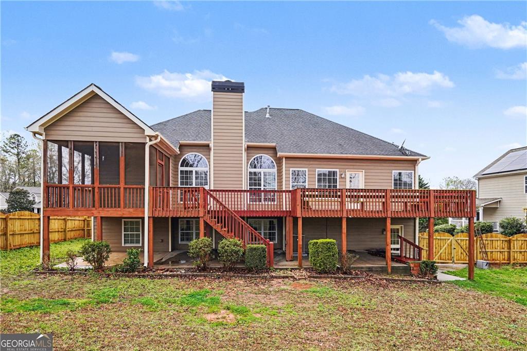 159 Sable Trace Trail Acworth, GA 30102 - Photo 35 of 40 a front view of a house with a yard