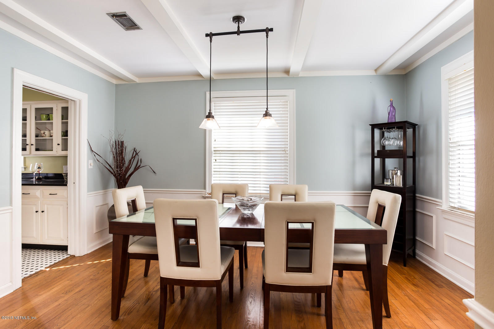 1435 Nicholson Road Jacksonville, FL 32207 - Photo 15 of 24 a view of a dining room with furniture and wooden floor
